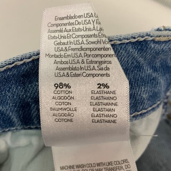 Mother 25 The Hustler Ankle Fray Crashing Hard High Rise Mother Superior - Picture 10 of 12